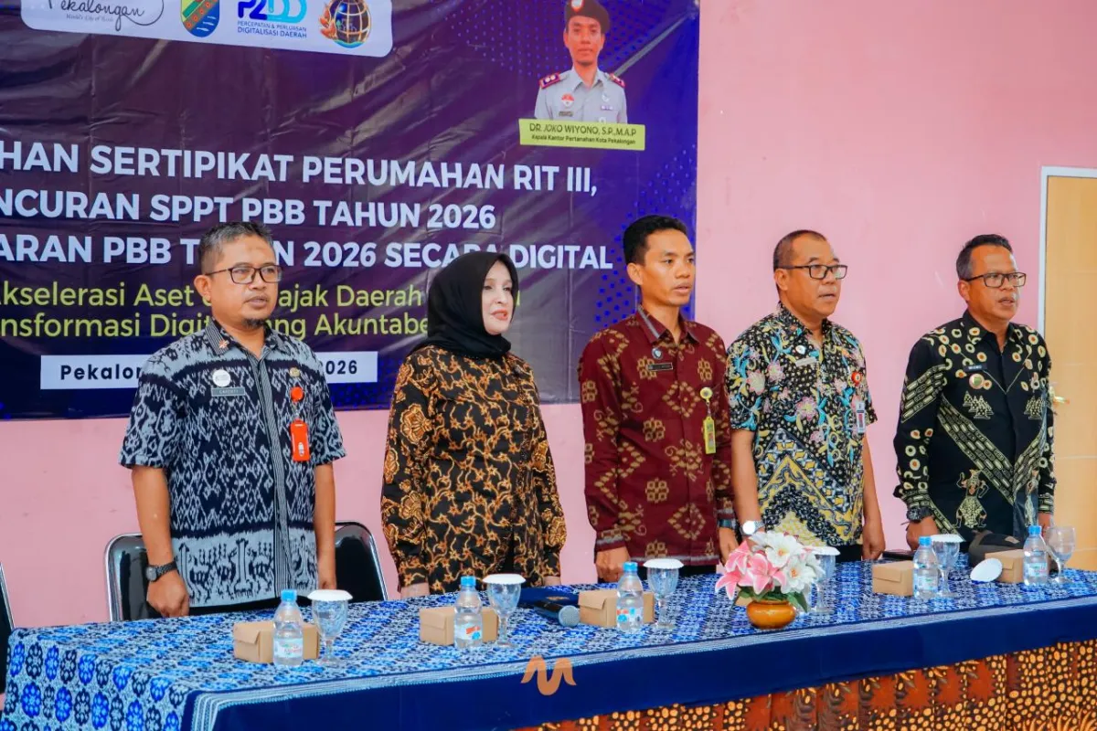 Pemkot Pekalongan Luncurkan Pembayaran PBB Digital Mulai 2026