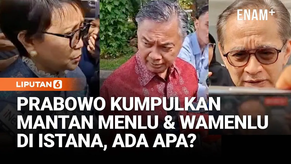 Prabowo Bahas Geopolitik dengan Mantan Diplomat di Istana