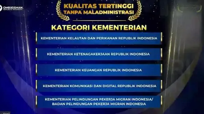 Kemkomdigi Raih Peringkat Keempat Nasional dalam Layanan Publik