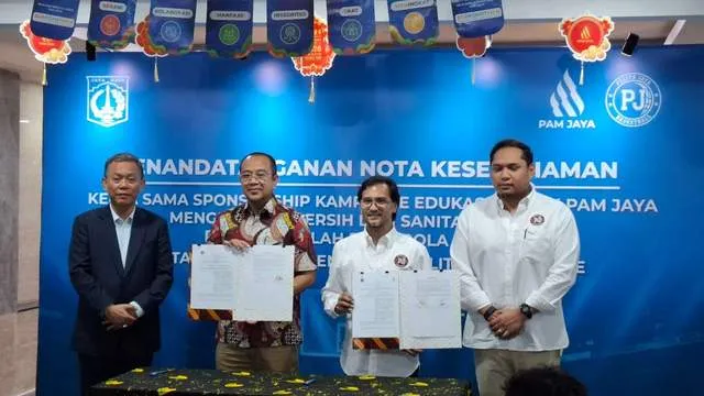 PAM Jaya dan Pelita Jaya Kolaborasi Edukasi Air Bersih Lewat Basket