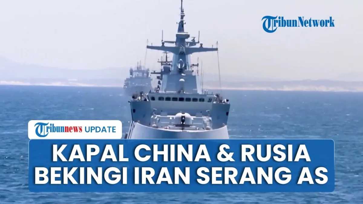Ketegangan Meningkat: Jet Tempur AS dan Kapal Perang China-Rusia Dekati Iran