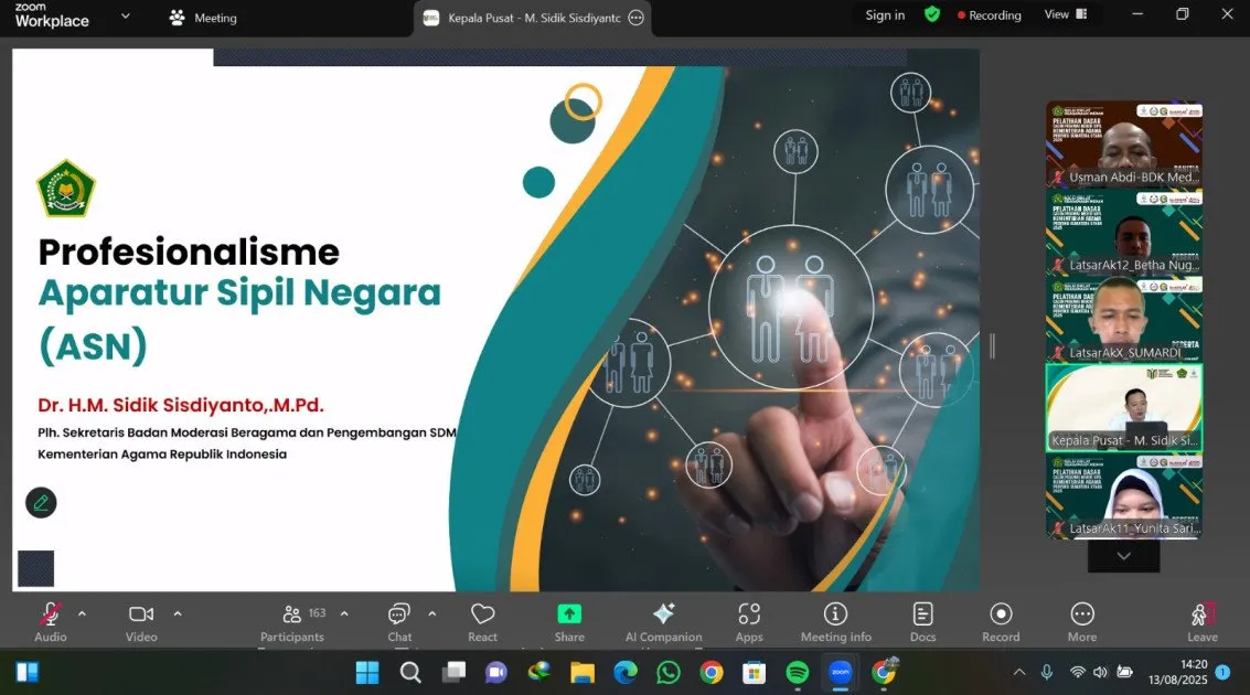CPNS KUA Tuhemberua Ikuti Latsar Kemenag 2025, Fokus pada Profesionalisme ASN
