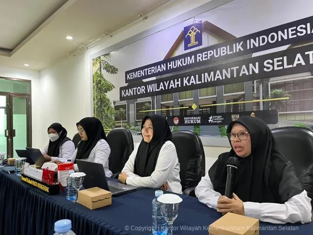 Kemenkum Kalsel Selenggarakan Pembinaan Perancang Peraturan untuk Tingkatkan Kapasitas Daerah