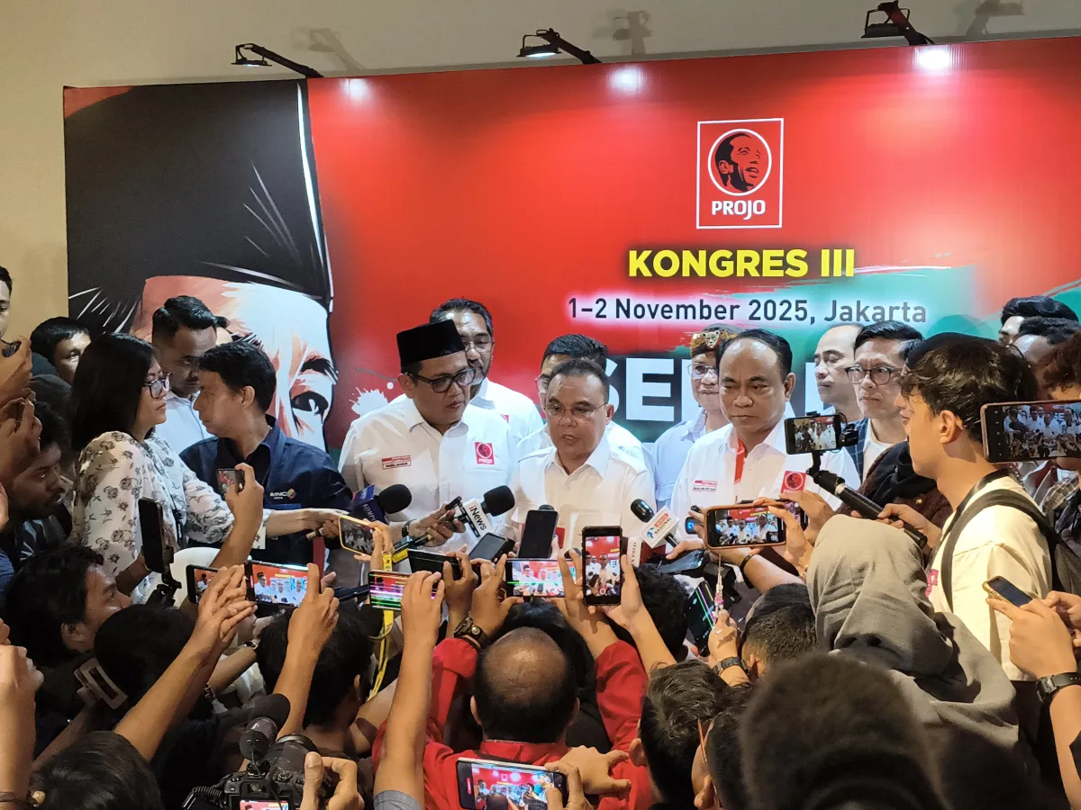 Partai Gerindra Siap Menampung Aspirasi Projo