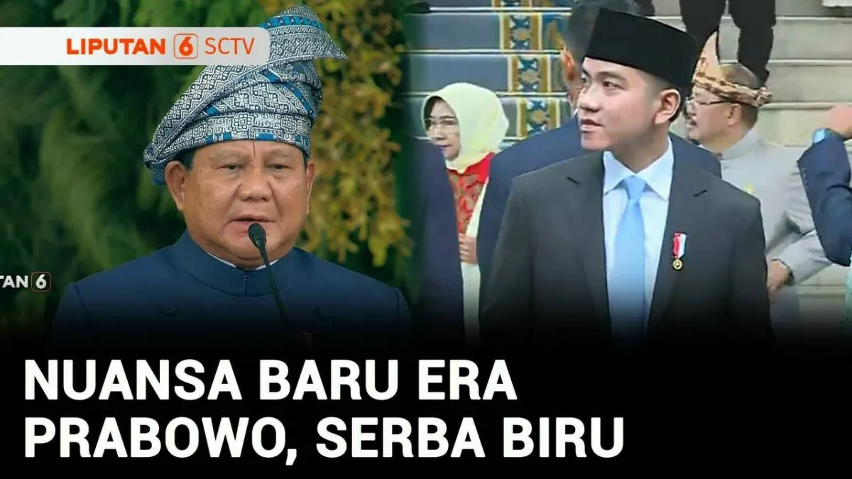 HUT ke-80 RI Disemarakkan dengan Dominasi Warna Biru