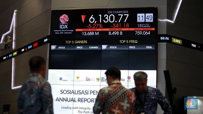 IHSG Anjlok 7% di Tengah Berbagai Isu yang Menghantui Investor