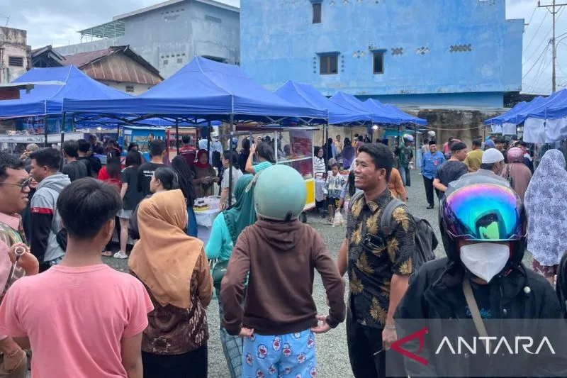 Pasar Ramadhan Donggala Siap dengan Penataan Rapi dan Terintegrasi