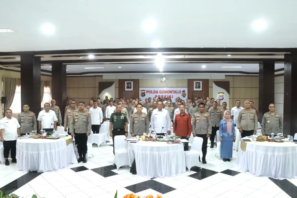 Polda Gorontalo Gelar Rapim 2026 untuk Penguatan Kamtibmas dan Dukungan Terhadap Rencana Kerja Pemerintah