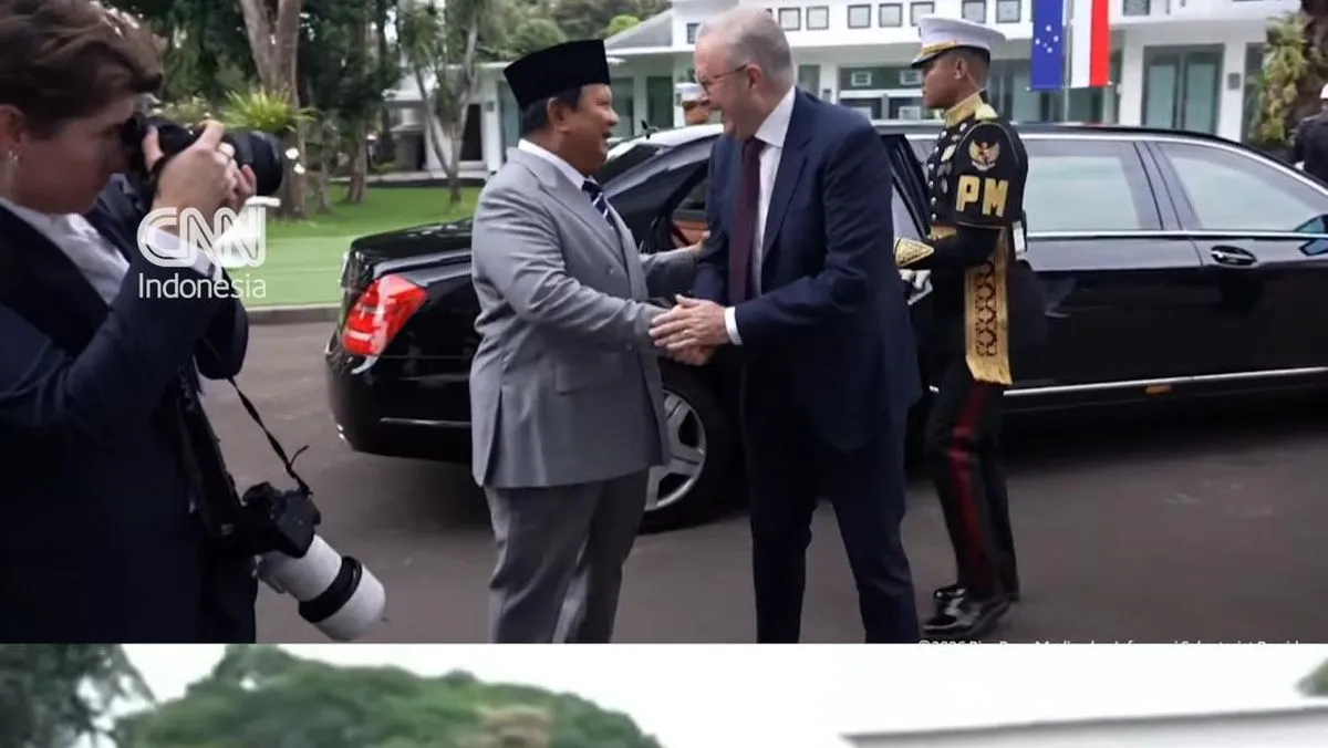 PM Australia Temui Presiden Prabowo di Jakarta