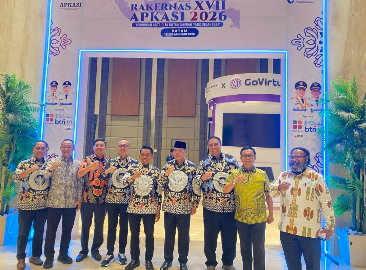 Bupati Sidrap Hadiri Rakernas Apkasi di Batam untuk Perkuat Pembangunan Daerah