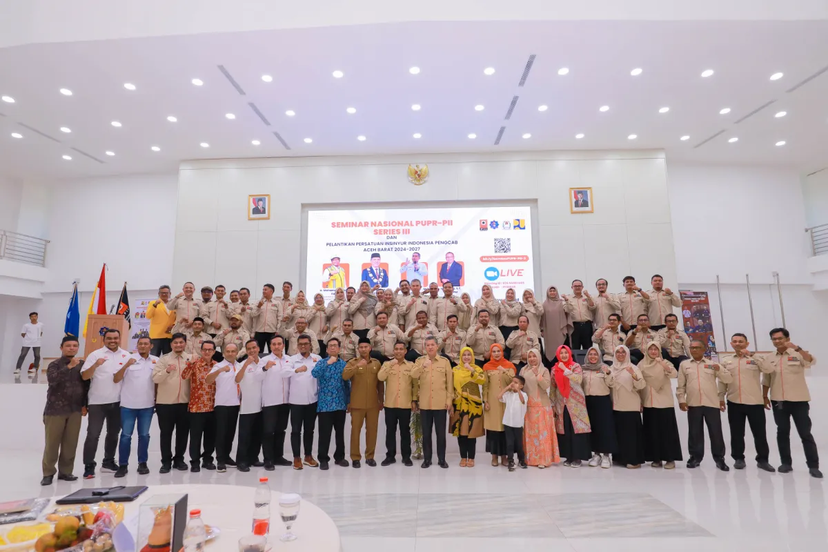 Seminar Nasional PII Aceh Barat: Mendorong Pembangunan Berkelanjutan dan Inovasi Insinyur