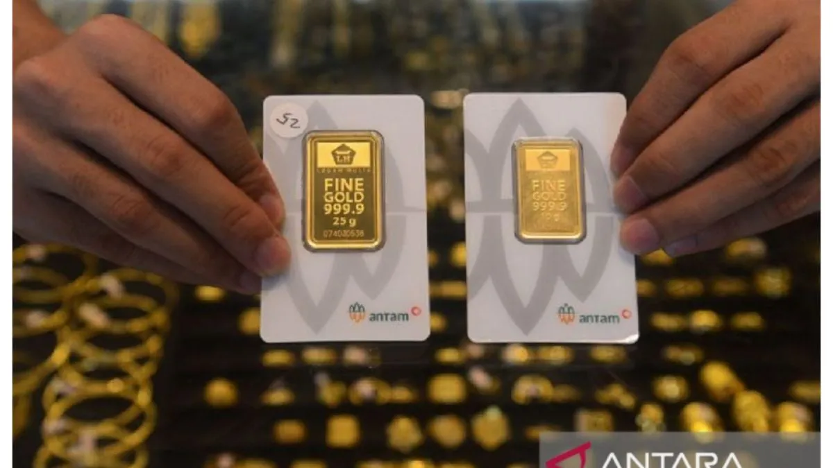 Harga Emas Dunia Capai Rekor, Dipicu Ketidakpastian Ekonomi Global
