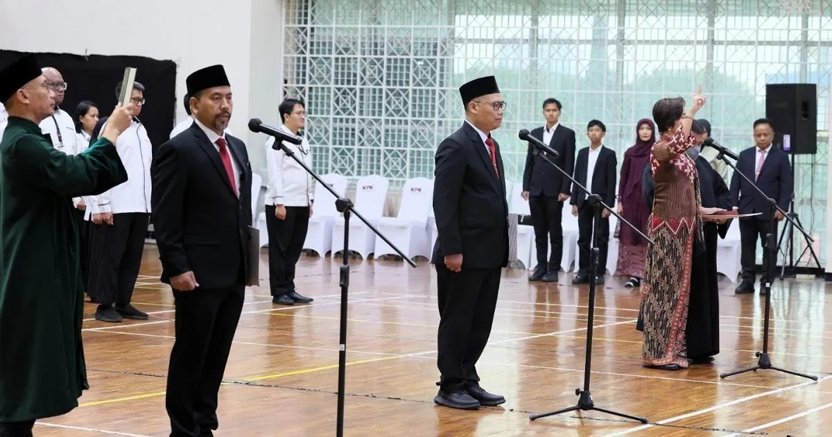 KPK Lantik Tiga Pejabat Pimpinan Tinggi untuk Penguatan Internal