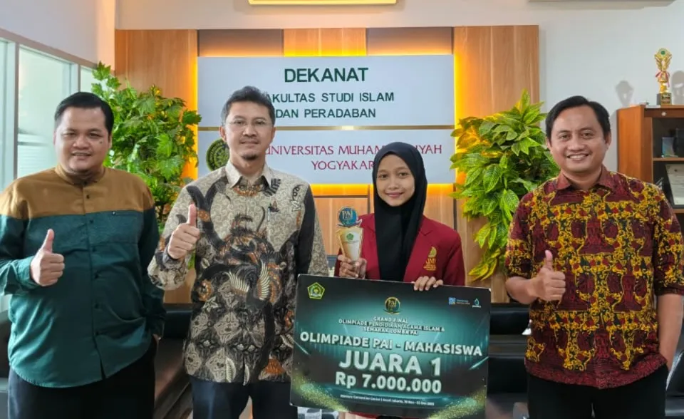 Fatya Eka Nurfaizah dari UMY Menjuarai Olimpiade PAI Nasional 2025