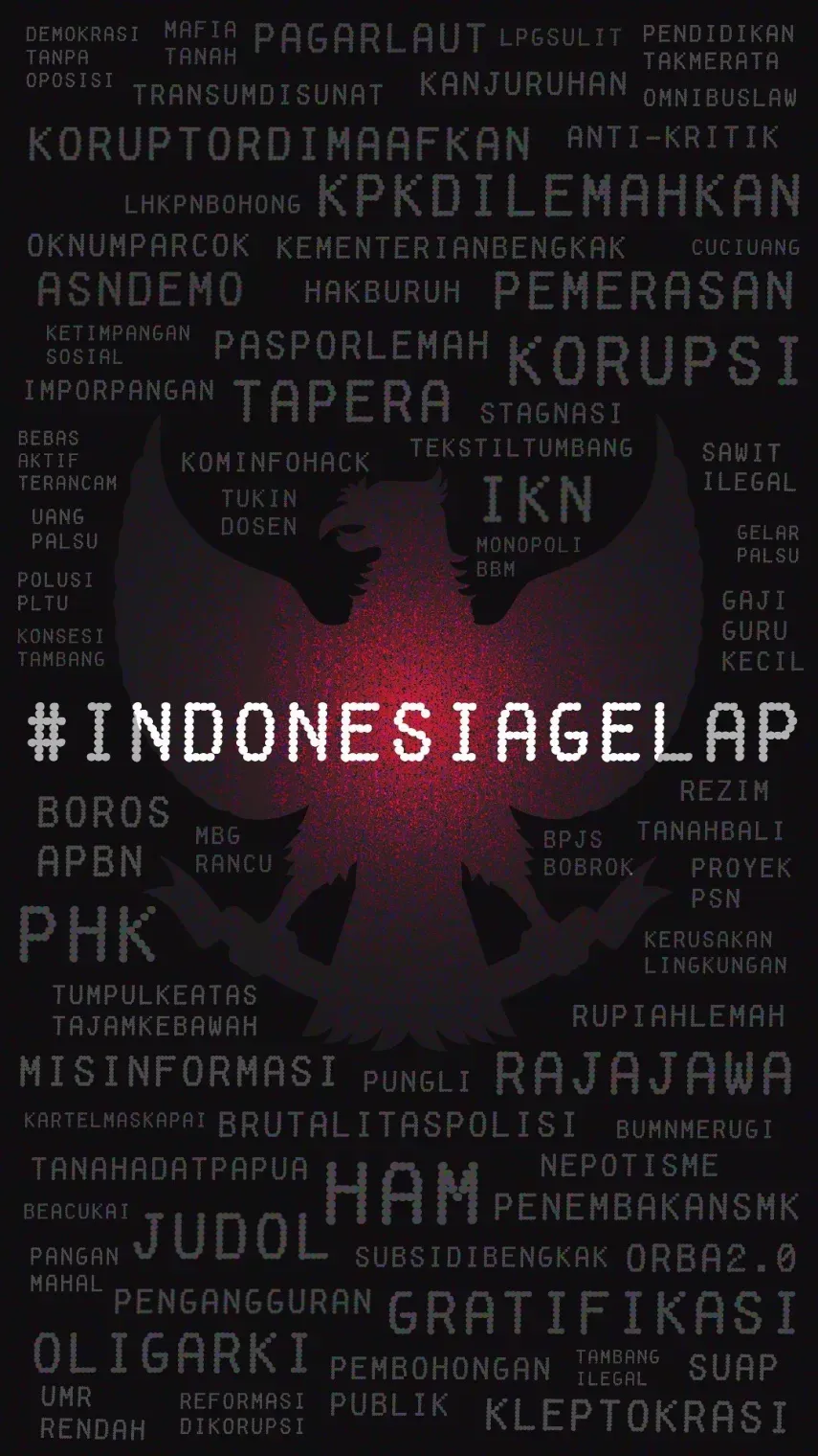 Tagar #IndonesiaGelap: Suara Mahasiswa untuk Masa Depan yang Lebih Baik