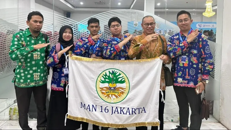 MAN 16 Jakarta Sabet Emas dan Perunggu di Olimpiade Madrasah Indonesia 2025