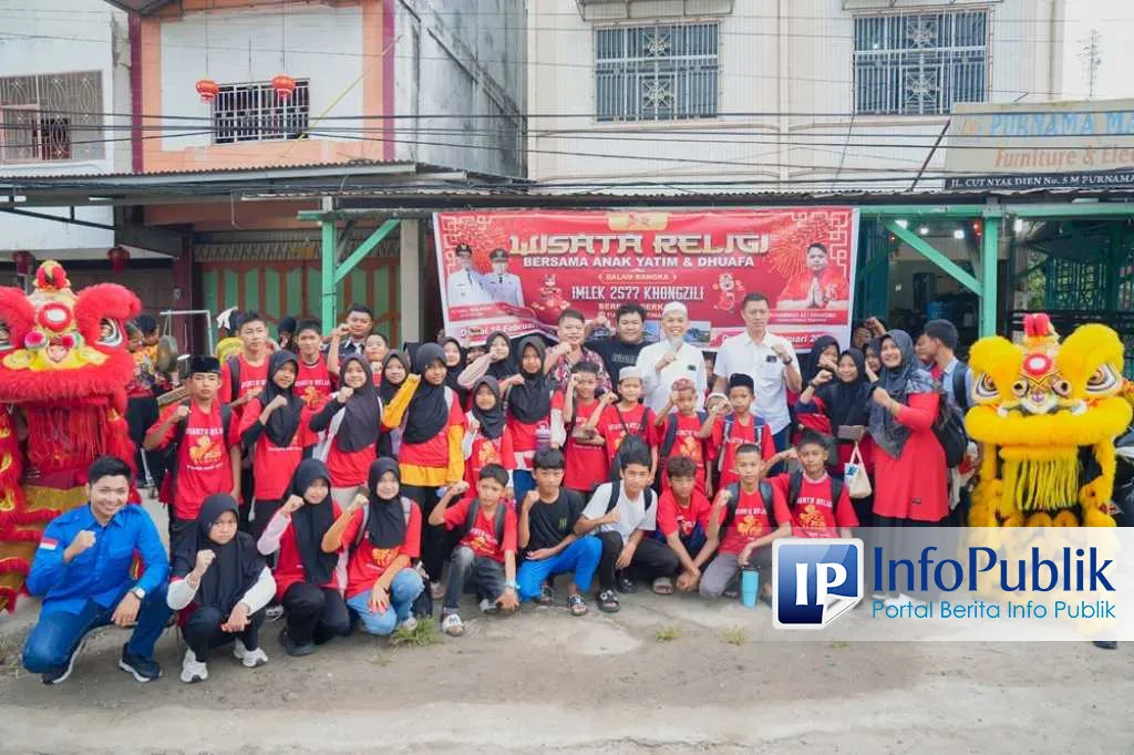 Wisata Religi Imlek: Berbagi Kebahagiaan untuk Anak Yatim dan Dhuafa di Dumai