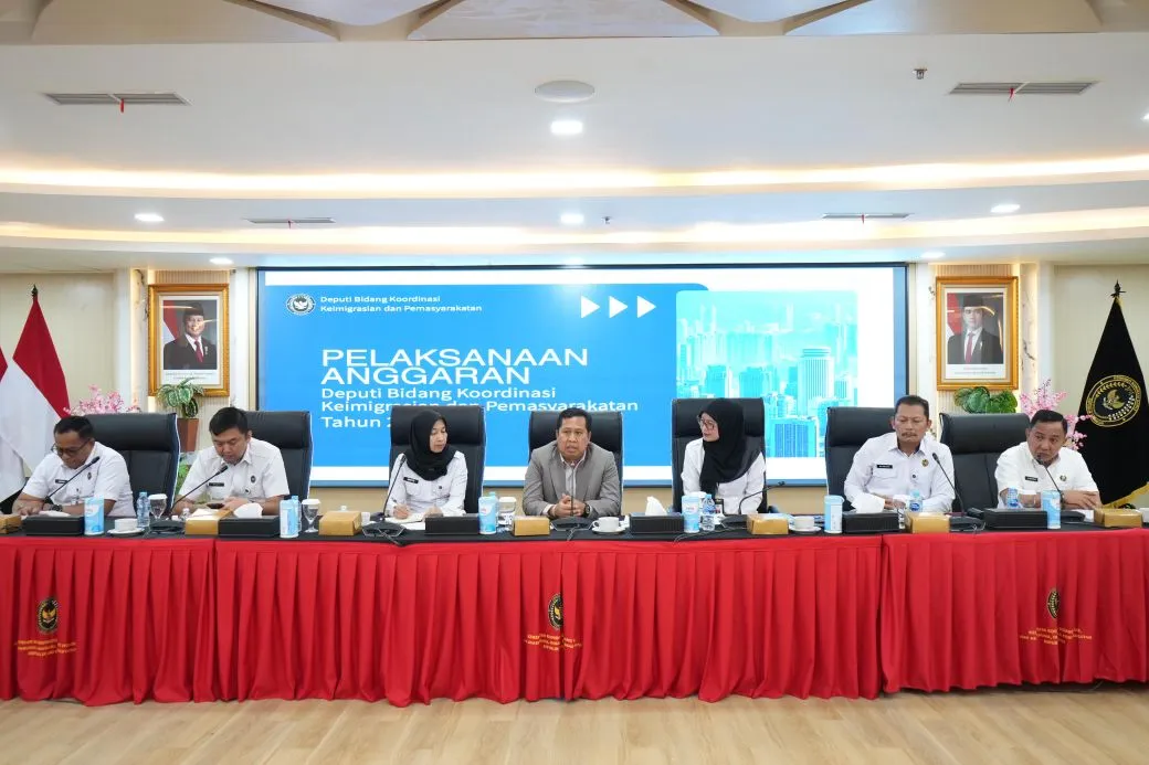 Deputi Imipas Konsolidasikan Arah Kebijakan Keimigrasian dan Pemasyarakatan Tahun 2026