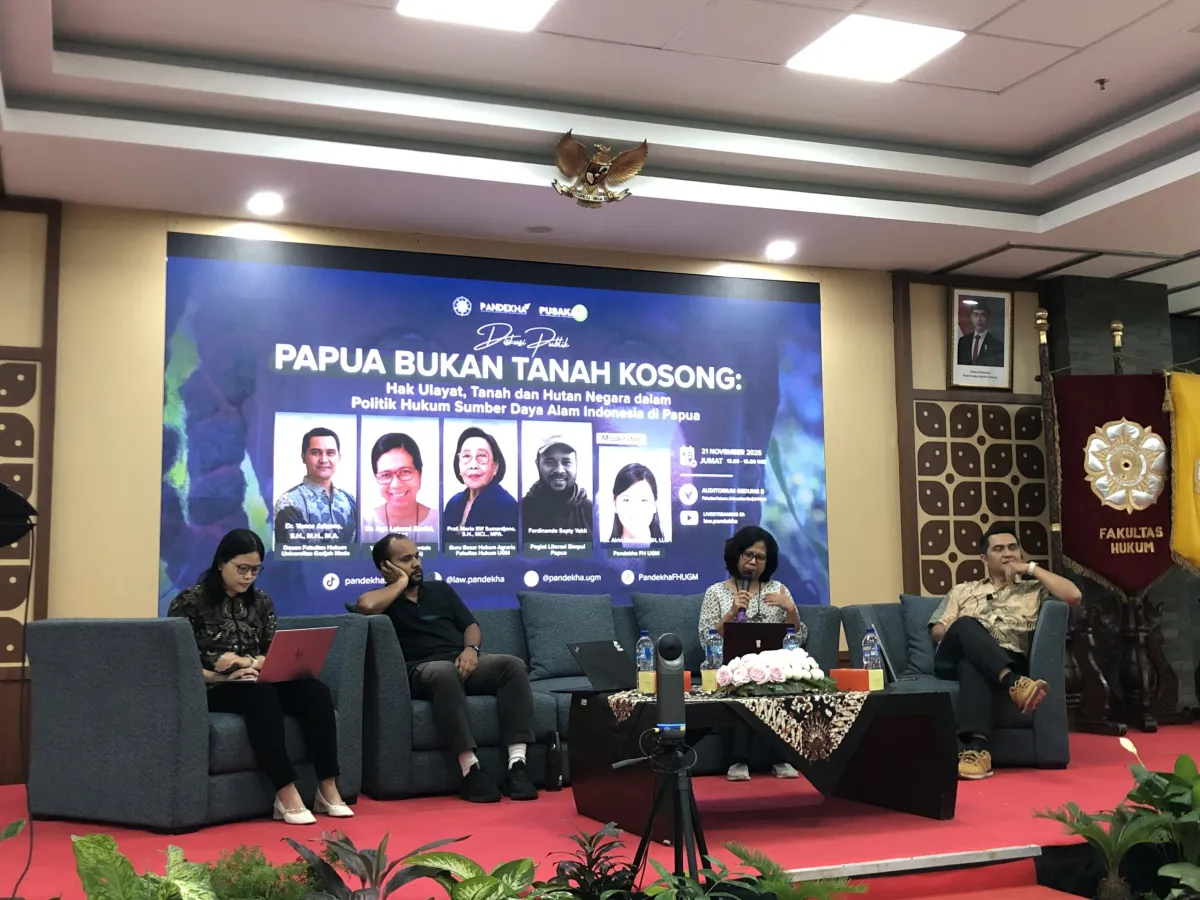 Diskusi UGM: Menyikapi Kolonialisme dan Hak Masyarakat Papua