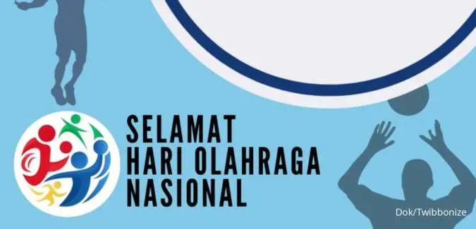 25 Desain Twibbon Gratis untuk Merayakan Hari Olahraga Nasional 2025