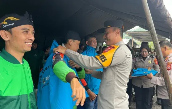 Polres Garut Jalin Sinergi dengan Komunitas Ojol untuk Kamtibmas