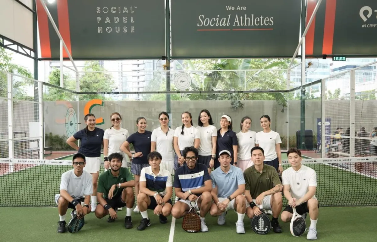 Lacoste Resmikan Padel Court Pertama di Indonesia, Rayakan Gaya Hidup Modern