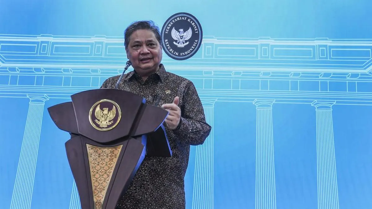 Airlangga: Ada Pihak yang Tak Senang Indonesia Bergabung Perjanjian Dagang Bebas