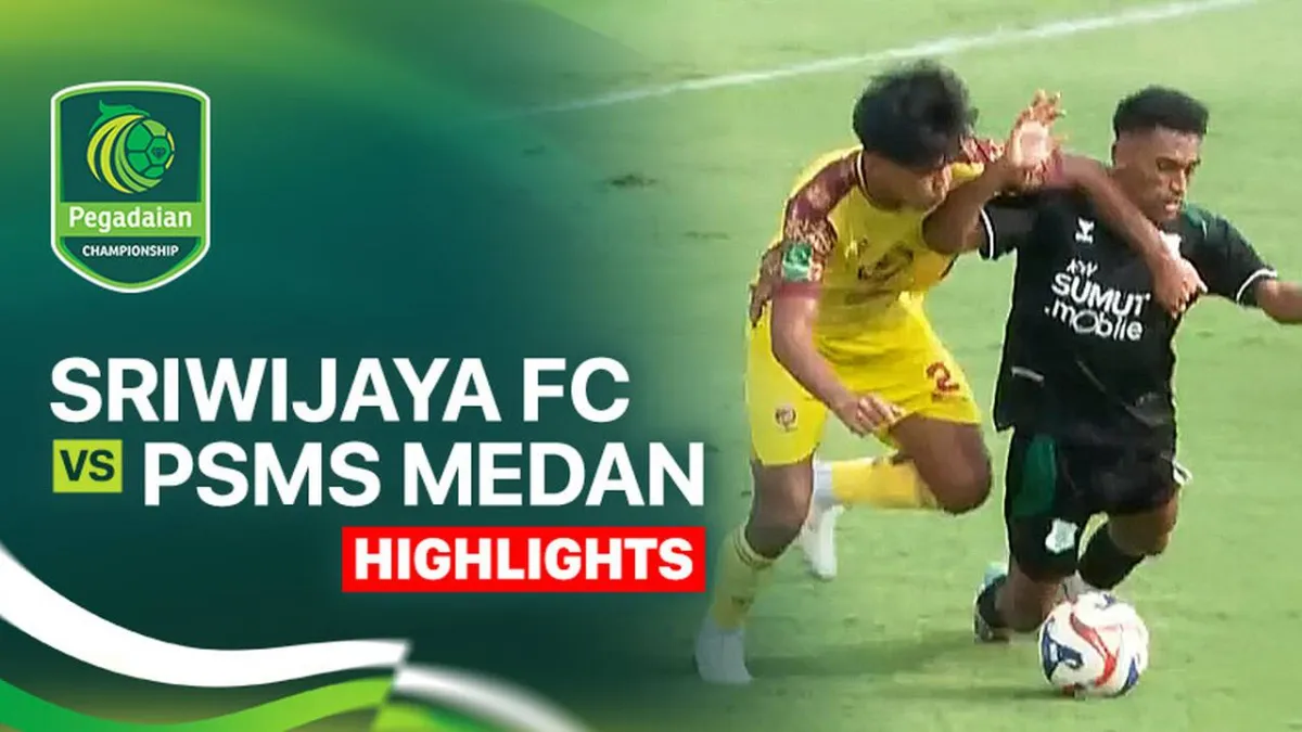 Sriwijaya FC Hadapi PSMS Medan di Pegadaian Championship 2025