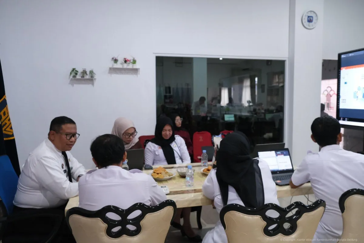 Kemenkum Babel Ikuti Webinar Verifikasi Pemilik Manfaat untuk Tingkatkan Transparansi Korporasi