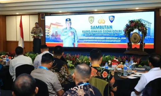 Polri Perkuat Sistem Meritokrasi Melalui Konsolidasi Asesor 2026