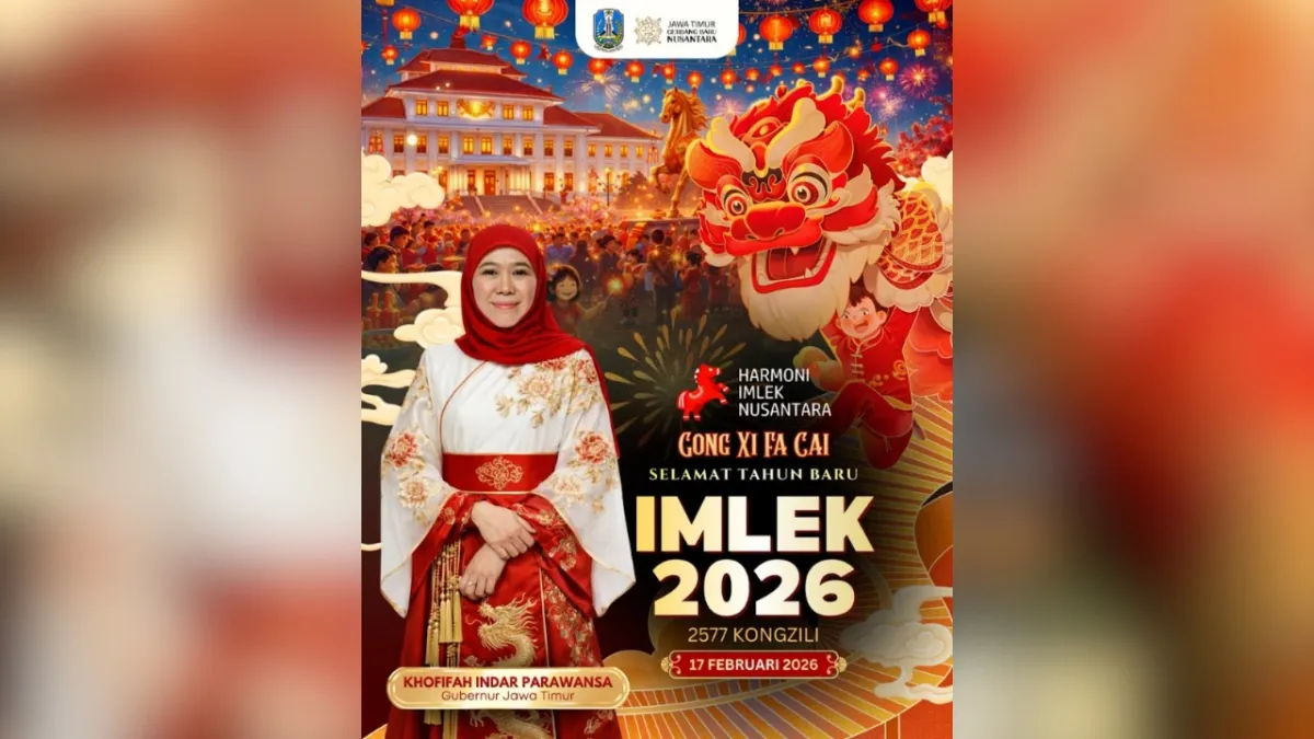Gubernur Khofifah Serukan Toleransi Jelang Ramadhan melalui Perayaan Imlek