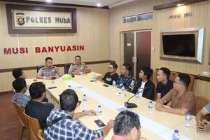 Kapolres Muba Ajak Influencer Perangi Hoaks Melalui Media Sosial