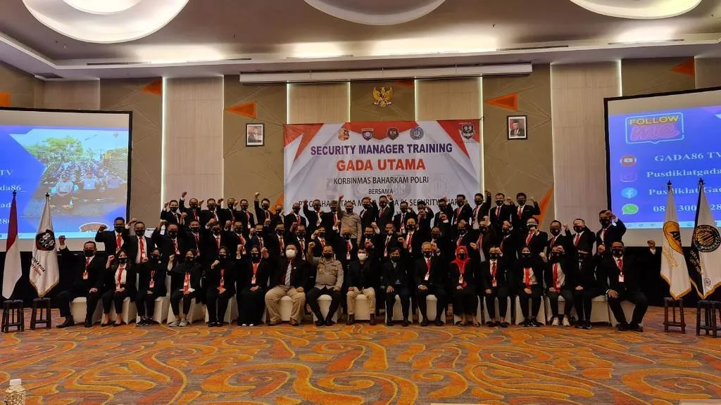 Pelatihan Gada Utama Angkatan ke-7 Dihadiri 55 Manajer Satpam di Bandung