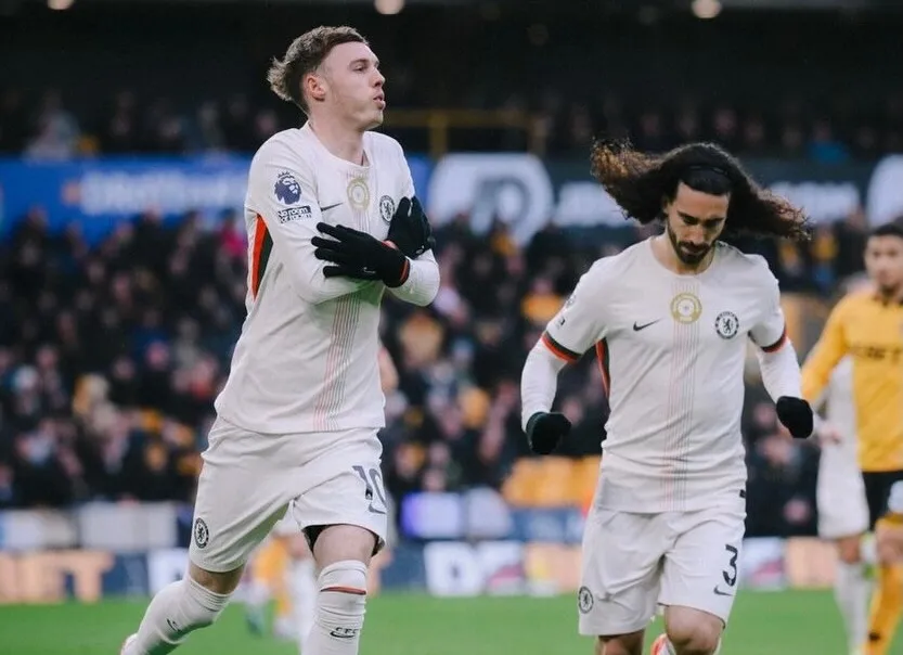 Hattrick Cole Palmer Bawa Chelsea Menang atas Wolves 3-1
