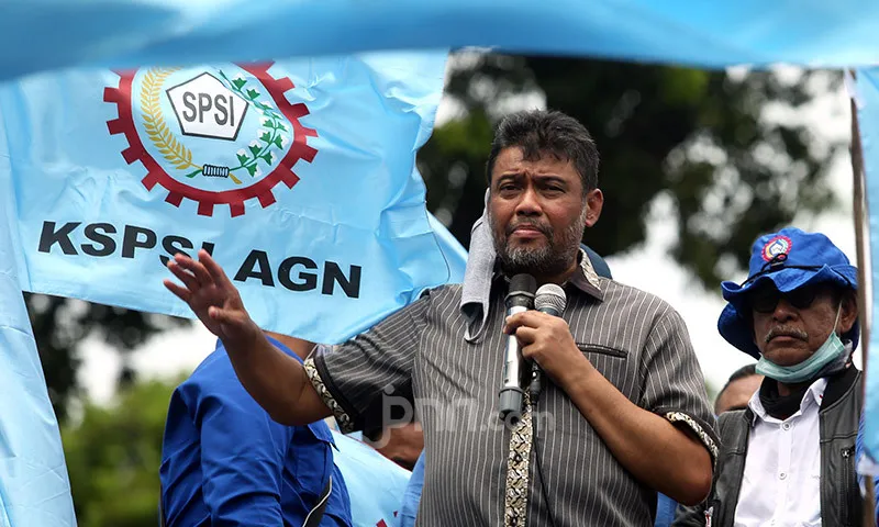 Aksi Buruh di PTUN Bandung Gugat Gubernur Jabar Terkait UMSK 2026