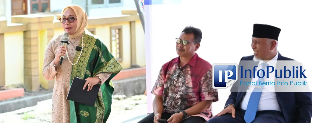 Menteri PPPA Resmikan Layanan Perlindungan Perempuan dan Anak di Sijunjung