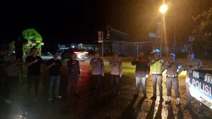 Polres Sekadau Intensifkan Patroli Cegah Balap Liar di Jalan Menuju Kantor Bupati