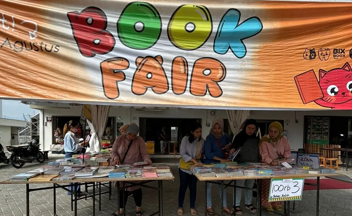 Tobi and Friends dan Mizan Gelar Book Fair untuk Tingkatkan Minat Baca di Sumedang