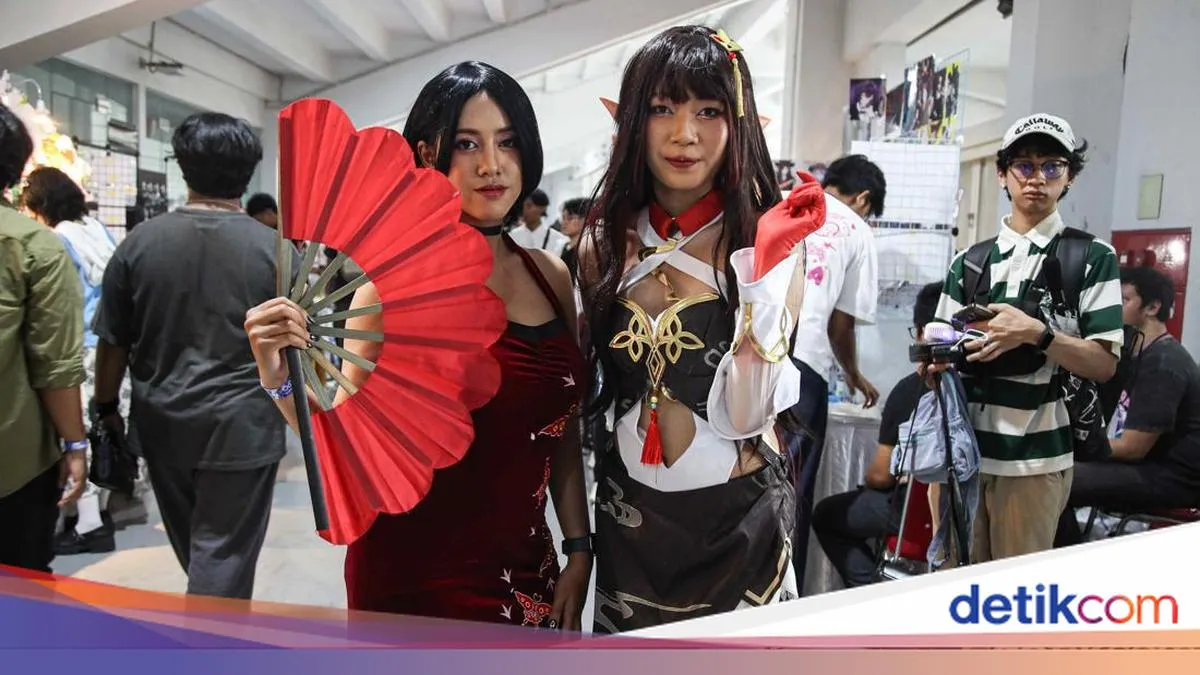 Keseruan Cosplay Expo 2025 di Festival Budaya Pop Jepang GBK