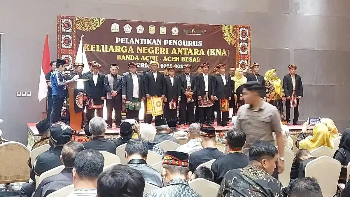 Pelantikan Pengurus Keluarga Negeri Antara Periode 2025-2030 di Banda Aceh