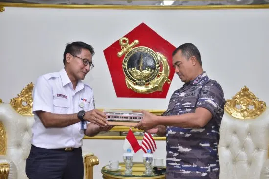 Audiensi Korps Marinir dan PT KCI: Terima Kasih atas Dukungan Keamanan Penumpang