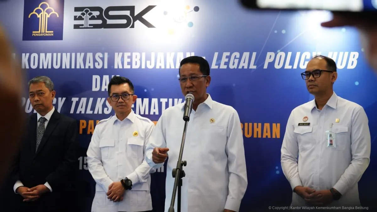 Kemenkum Meluncurkan Legal Policy Hub untuk Mendorong Kolaborasi dalam Kebijakan Pemerintah