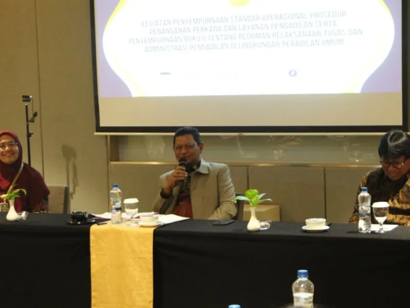 Penyempurnaan SOP Perkara oleh Ditjen Badilum untuk Tingkatkan Layanan Pengadilan