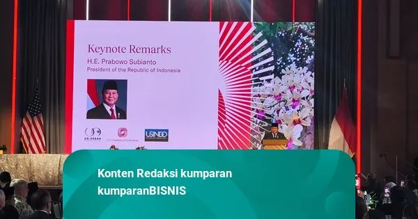 Prabowo Paparkan Strategi Pertumbuhan Ekonomi RI di Kadin AS