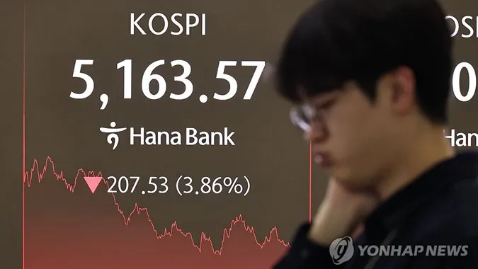Indeks Kospi Terjungkal 3,86 Persen Dipicu Penurunan Saham Teknologi