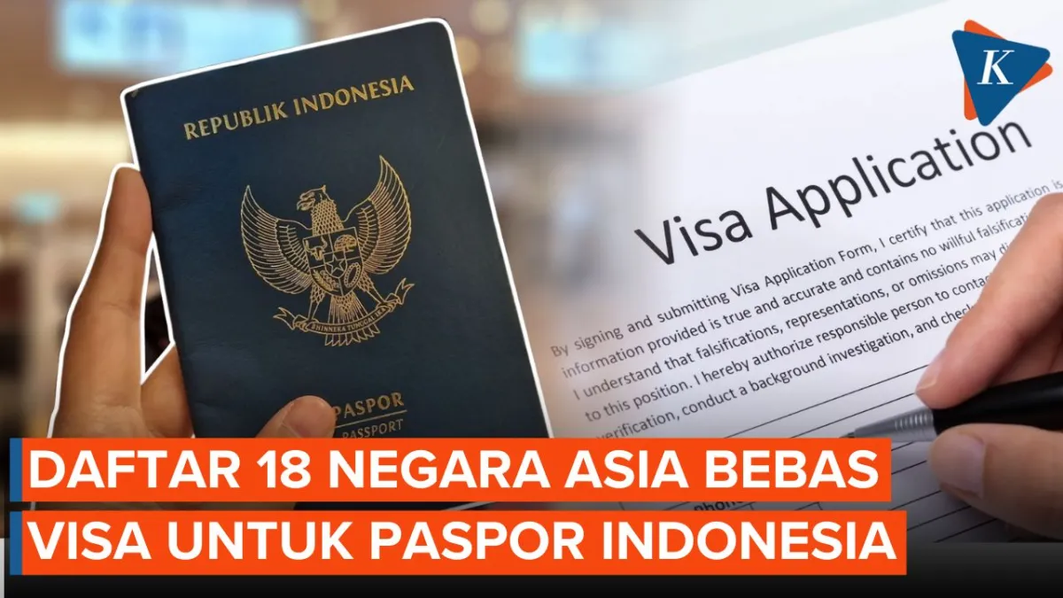 18 Negara Asia Bebaskan Visa untuk Pemegang Paspor Indonesia