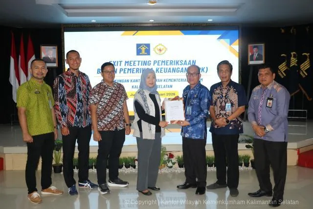 Kemenkum Kalsel Tegaskan Komitmen Tingkatkan Pengelolaan Keuangan Pasca Pemeriksaan BPK RI