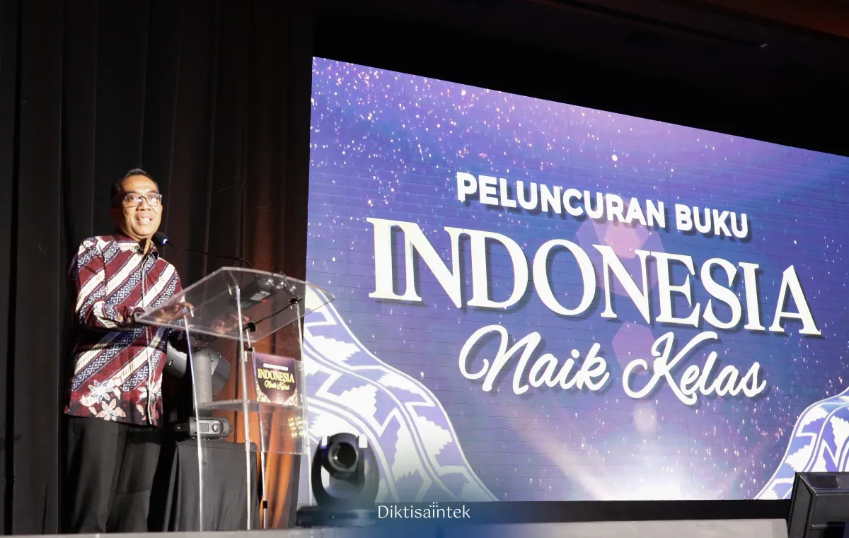 Mendiktisaintek Dukung Peluncuran Buku 'Indonesia Naik Kelas' untuk Transformasi Ekonomi
