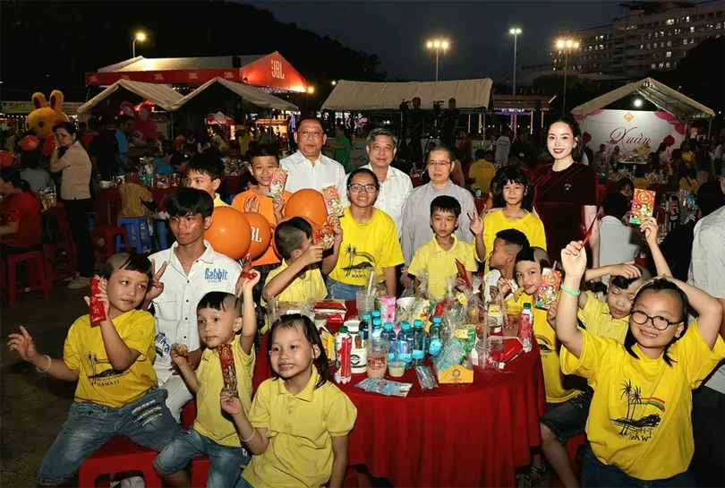 Festival Musim Semi Cinta ke-7 Rayakan Anak Berkebutuhan Khusus di Can Tho