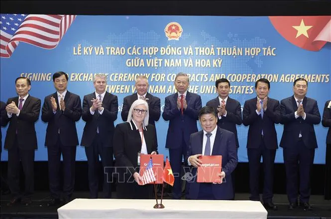 Vietnam dan AS Tandatangani Kerja Sama Senilai 37,2 Miliar USD